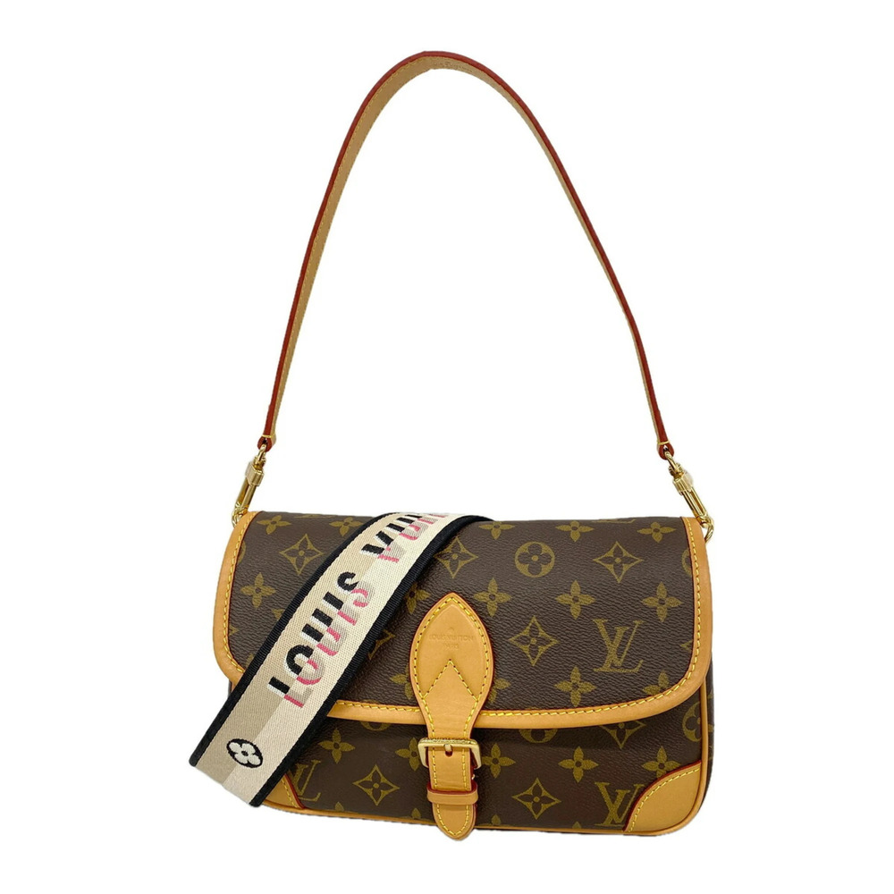 Louis Vuitton Monogram Diane NM PM Handbag M45985 Noir 2-way bag for women OP...